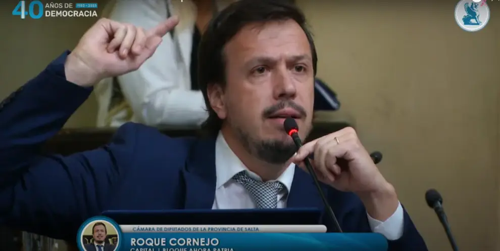 Roque Cornejo Avellaneda, autor del proyecto de ley.