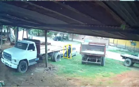 Captura de un crimen en Aguaray.