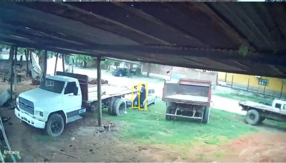 Captura de un crimen en Aguaray.