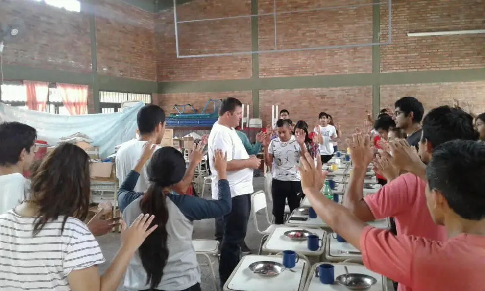 El padre Fessia trabajaba muy cerca de la comunidad galponense