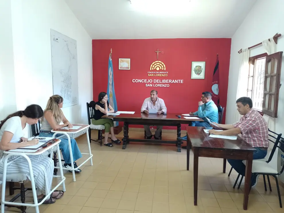 Ernesto Gonza en el Concejo Deliberante