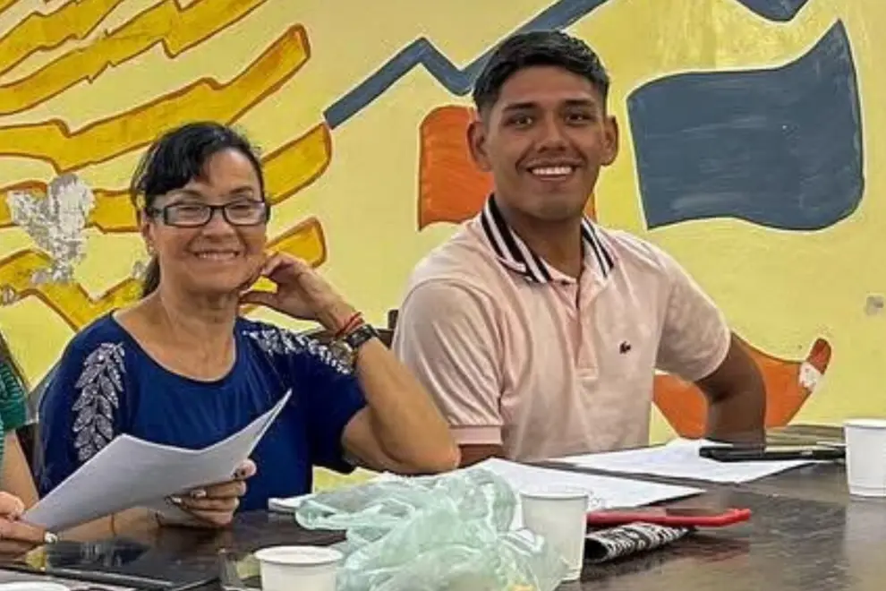 Marina Jiménez y Nicolás Cruz