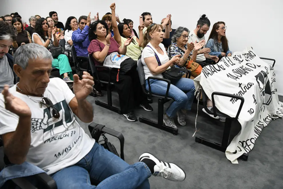 Masacre del Pabellón Séptimo-Familiares aplauden al escuchar la sentencia