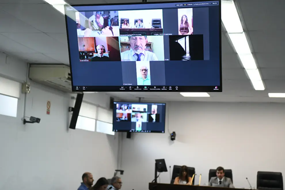 Masacre del Pabellón Séptimo-Los acusados escucharon el veredicto por videoconferencia