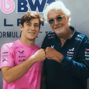 Briatore elogió a Colapinto y lo proyecta como figura clave en Alpine