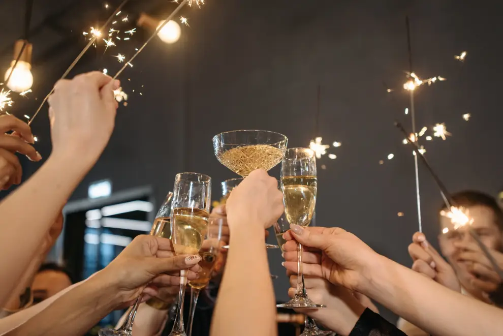 Las principales bebidas de los "chin chin" de las fiestas.