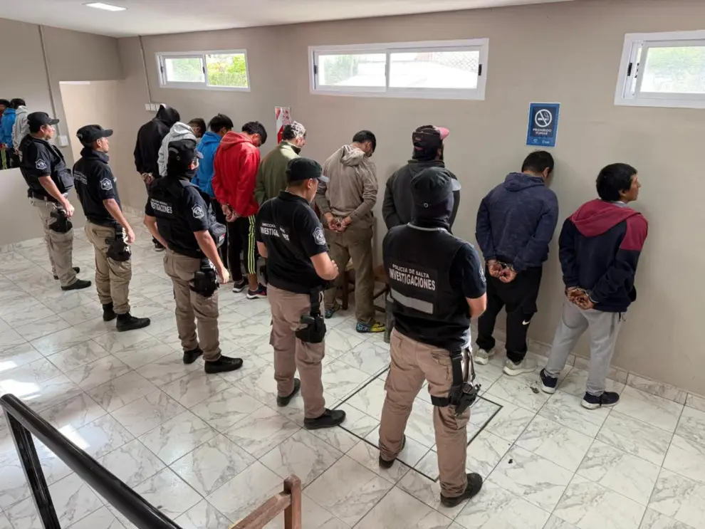 Operativo contra el abigeato.