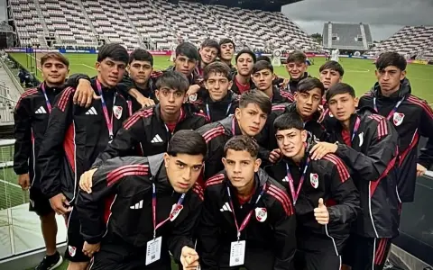La Sub 16 de River hace historia en Estados Unidos.