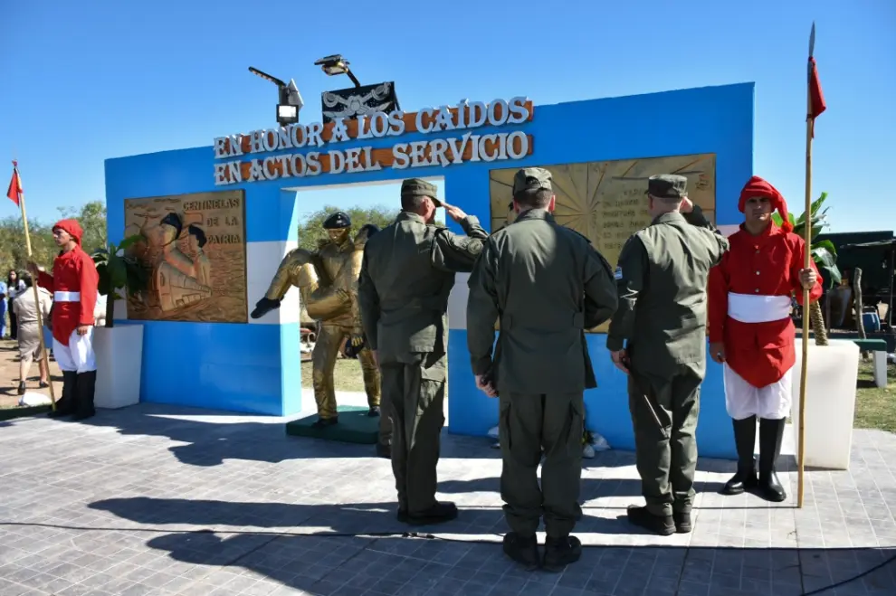Aniversario por los 43 gendarmes.