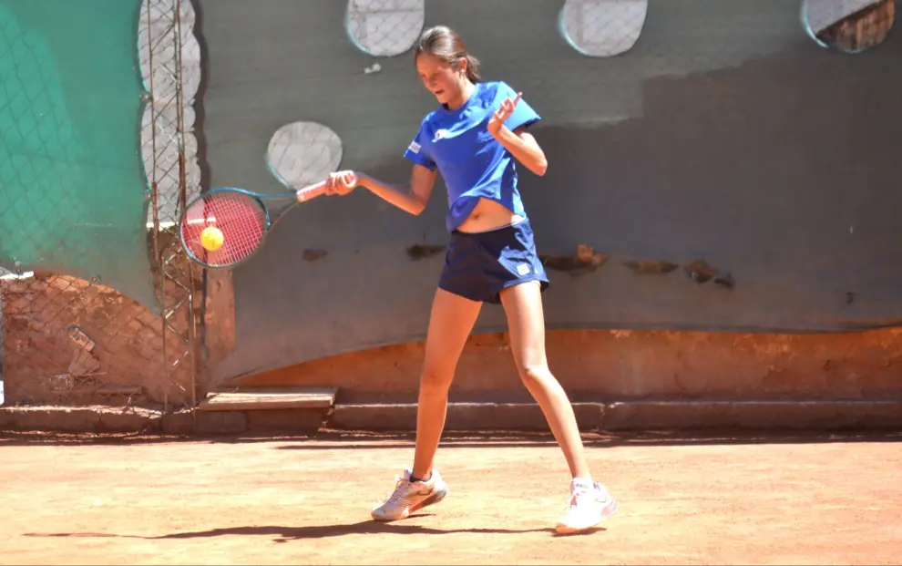 Florencia Mardones, jugadora de tenis salteña