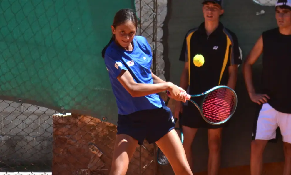 Florencia Mardones, jugadora de tenis salteña