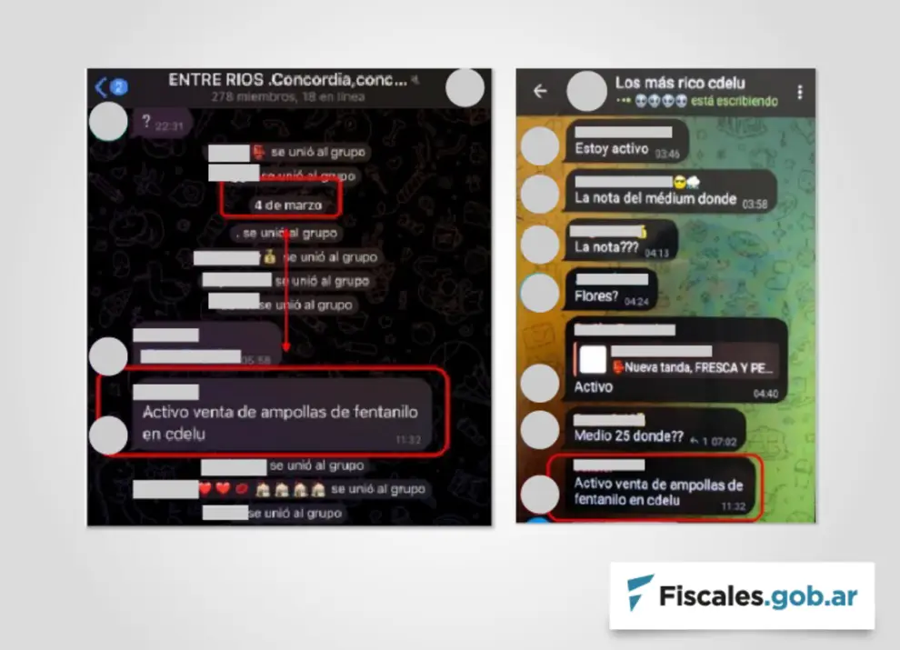 Enfermero vendía fentanilo y otras drogas en Entre Ríos