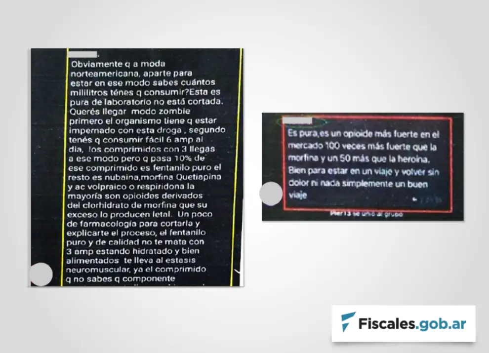 Un enfermero vendía fentanilo y otras drogas por Telegram en Entre Ríos