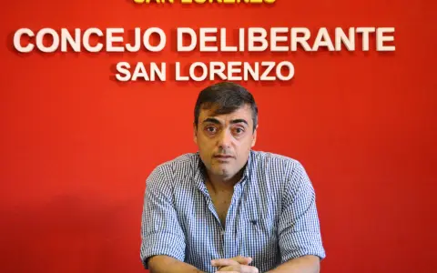 Juan Pablo Dávalos, concejal de San Lorenzo.