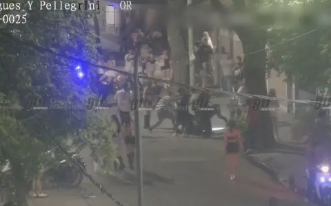 Captura del violento enfrentamiento en Orán.