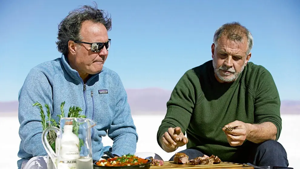 Christian y Roberto Petersen, en Salta y Jujuy