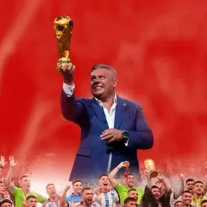 Barracas Central recordó el Mundial y puso a “Chiqui” Tapia como el gran “héroe” de la hazaña