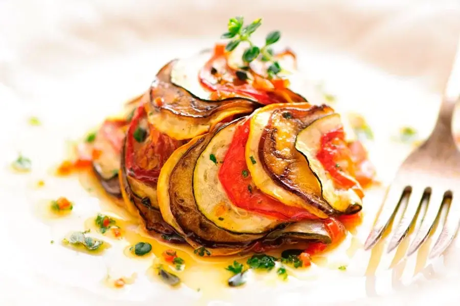 Verduras asadas
