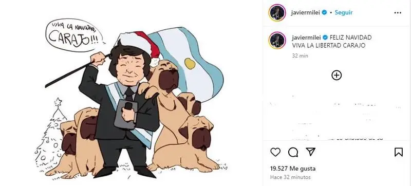 La Navidad de Milei 2024