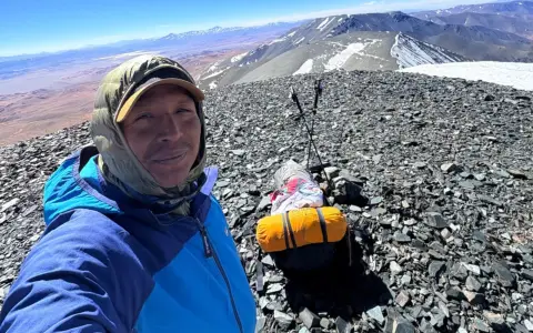 Nicolás Condorí, deportista salteño del año en montañismo