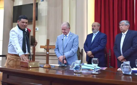 Senador por San Carlos asume