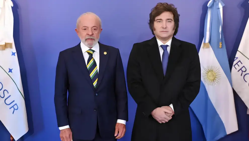 Milei y Lula