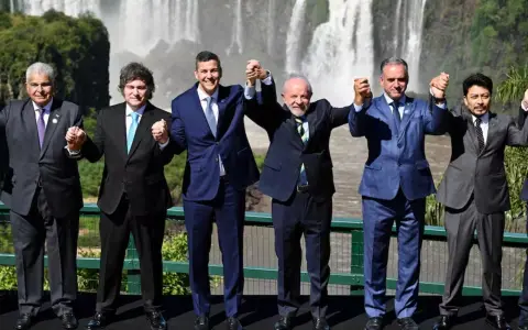 Los presidentes del Mercosur.