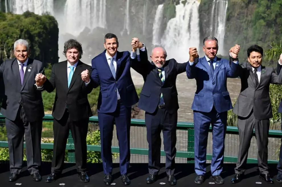 Los presidentes del Mercosur