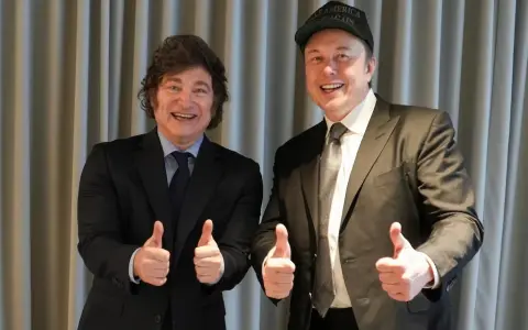Elon Musk y Javier Milei