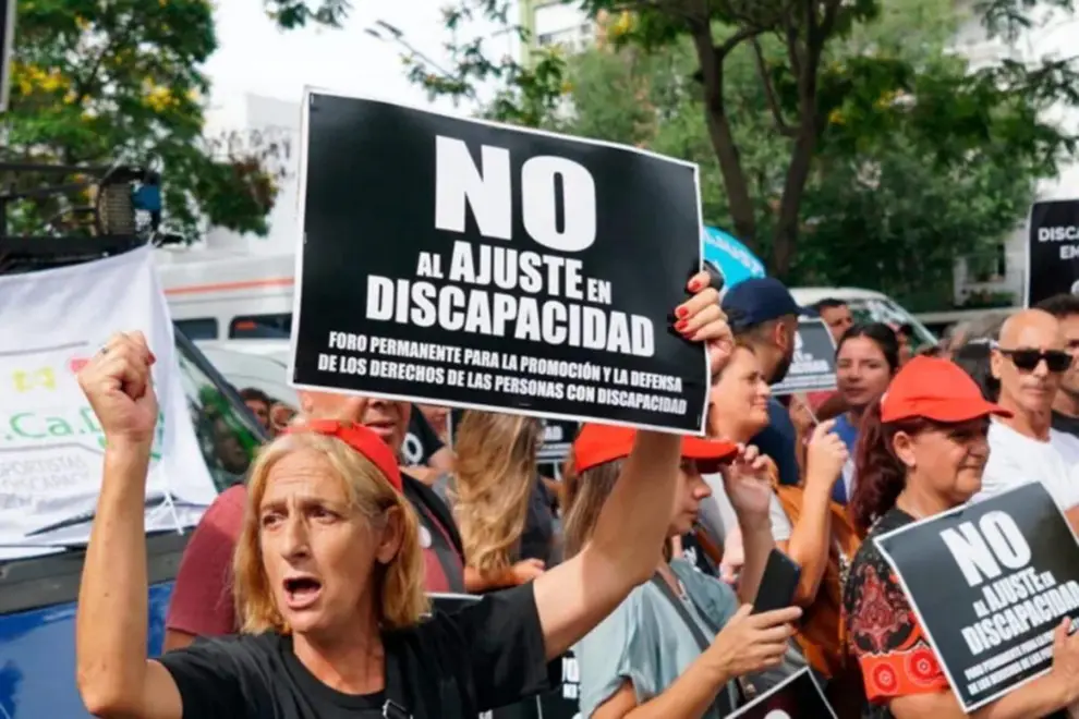 Marcha a favor de la discapacidad