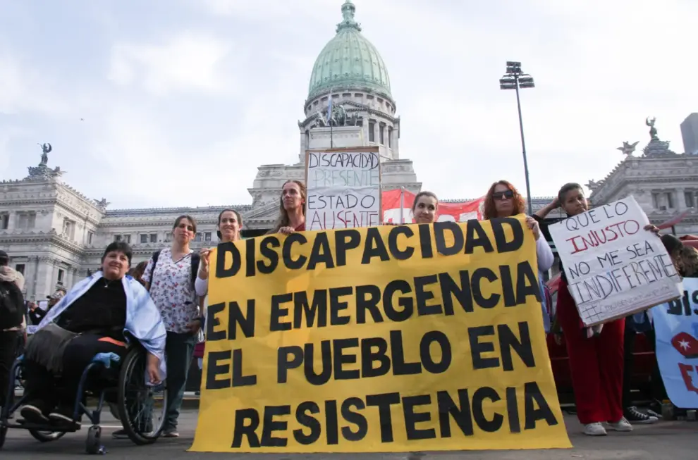 Marcha a favor de la discapacidad