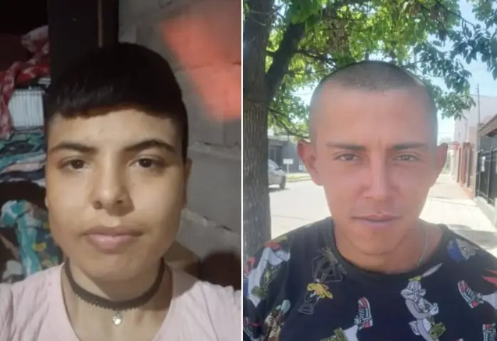 Axel Emiliano Crisito y su pareja