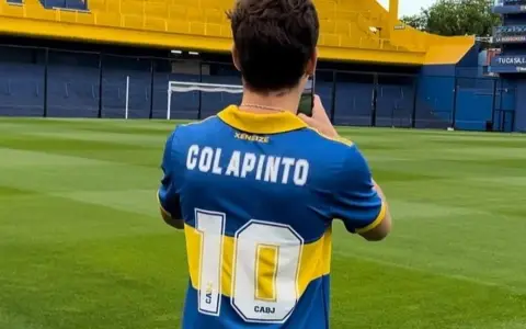 Franco Colapinto y una promesa para la tribuna boquense.