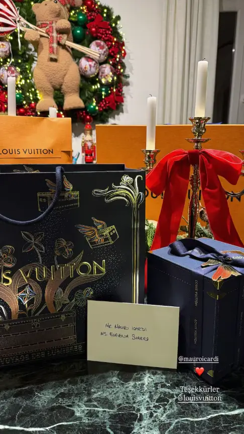 Los regalos de Louis Vuitton.
