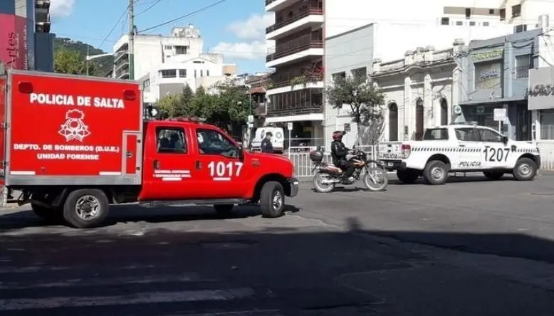 Calle Belgrano en Salta capital, donde ocurrió el crimen de Tita Gine.