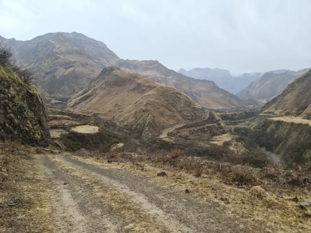 Camino al paraje Los Naranjos