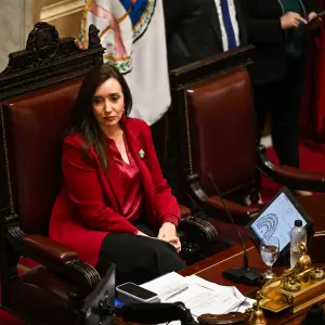 Villarruel en contra del Presupuesto 2026: Alertó que en el Senado están "en rojo".