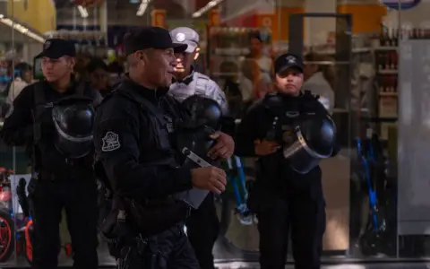 Operativo de seguridad, por la Navidad
