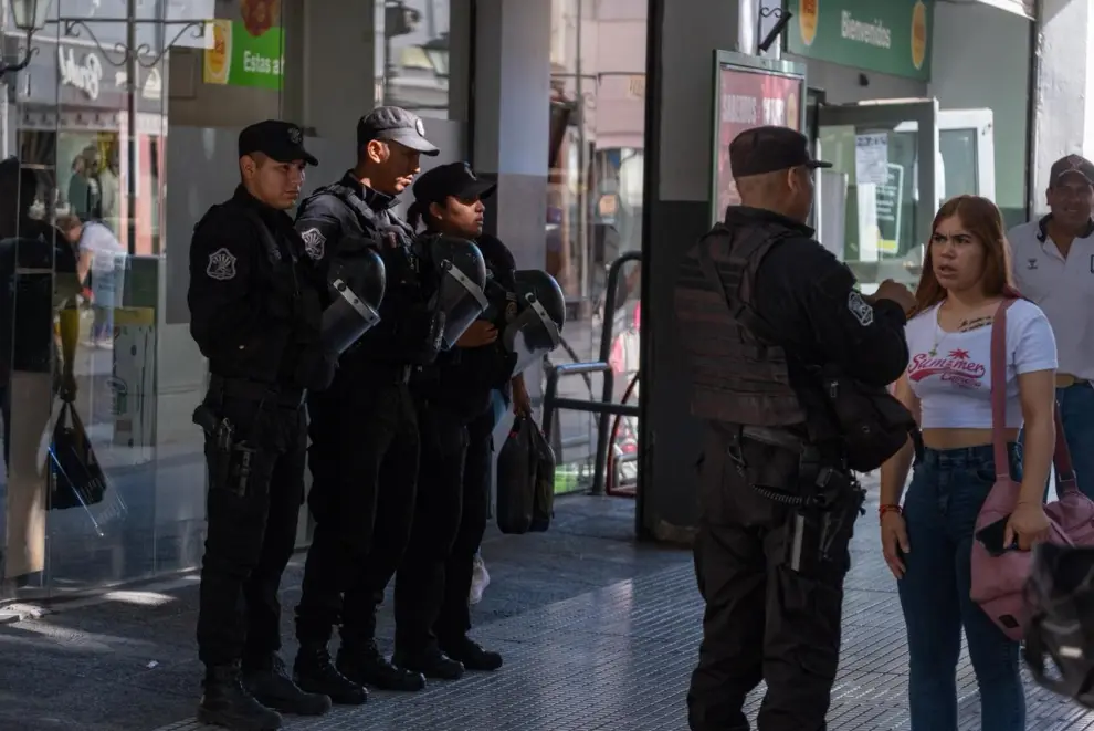 Operativo de seguridad, en Navidad
