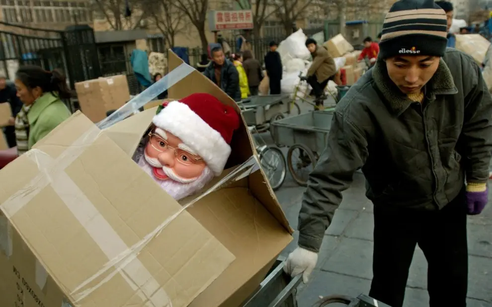 El caso de China es más complejo, ya que la prohibición de la Navidad no es uniforme en todo el país.