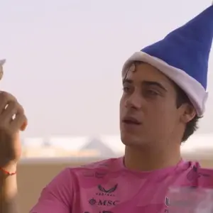 El regalo que recibió Franco Colapinto por parte de su "Papá Noel secreto" de la Fórmula 1