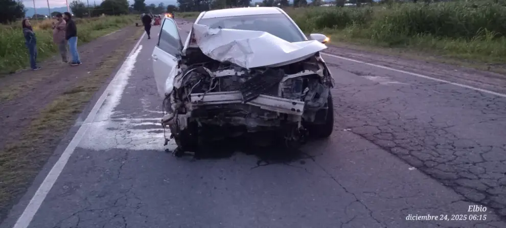 Siniestro vial RP 24.