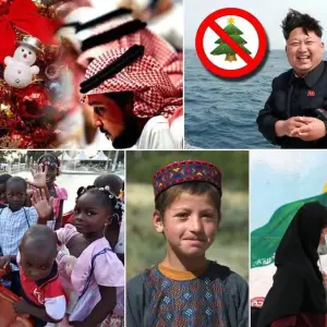 Por cuestiones religiosas o políticas, algunos países no celebran la Navidad