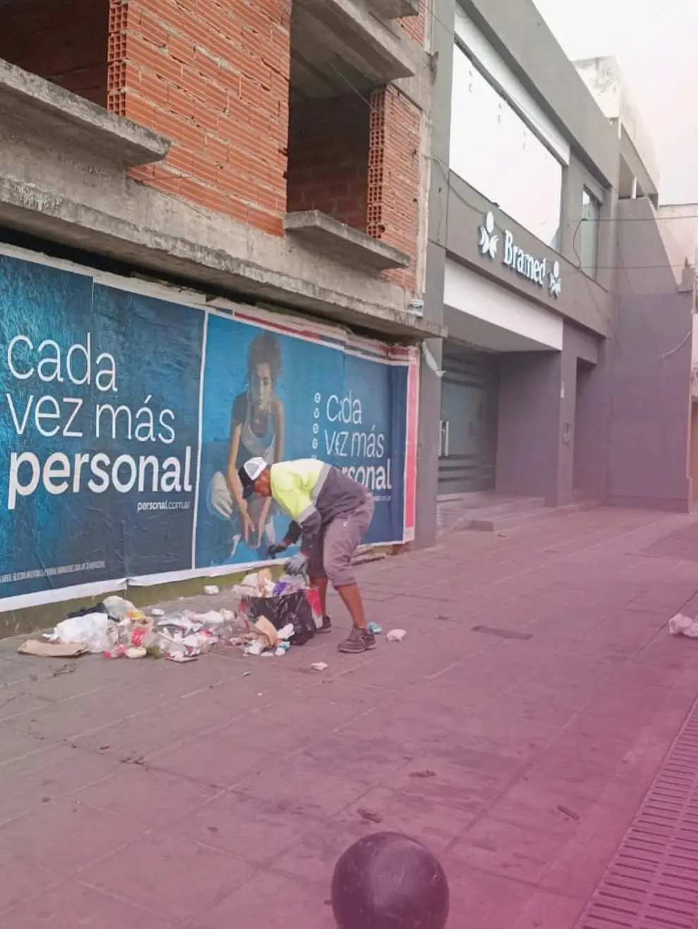 Recolectores en Navidad