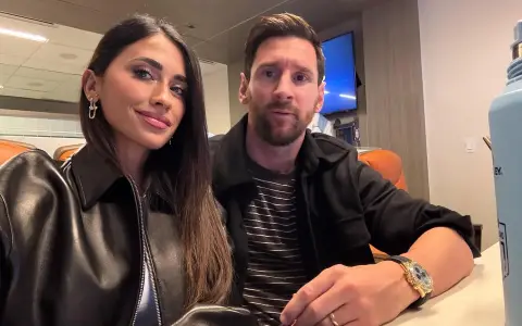 Messi y Antonella pasaron Navidad en su Rosario natal