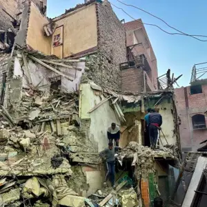 Tragedia en Egipto: ascienden a ocho los muertos por el derrumbe de un edificio en Guiza