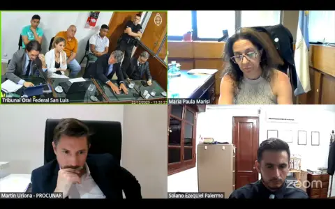 El TOF de San Luis condenó a 15 años de prisión a un preso que lideraba una banda narcocriminal 