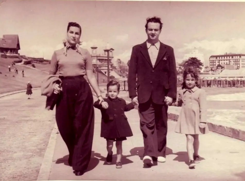 La familia Piazzolla.