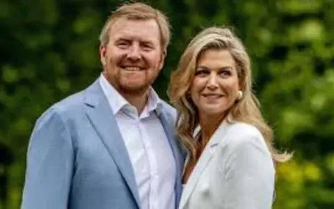 Máxima y Guillermo, los reyes de Holanda, en la Argentina.