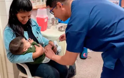 Vacunación en Salta